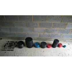 Home Gym Equipment Bench Bars and Weights