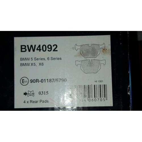 Brand new BMW E60 X5X6 rear pads
