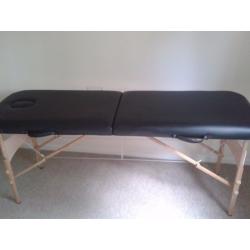 Massage/Reiki table for sale with accessories