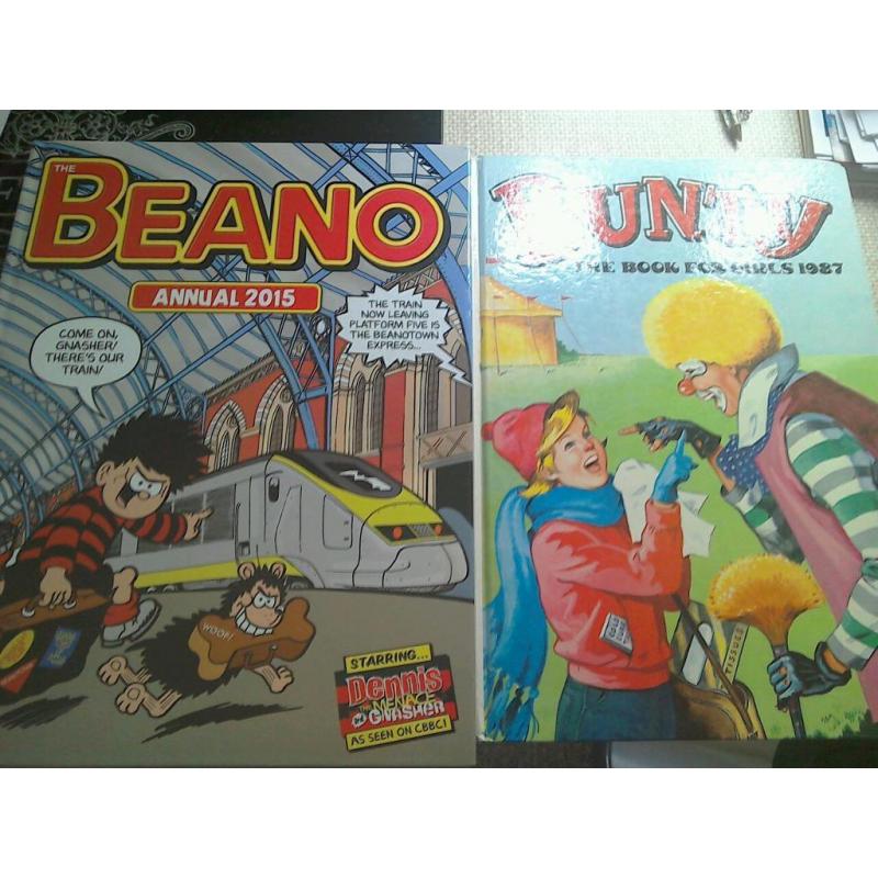 Beano and Aunty comic books