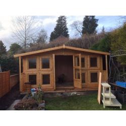 garden sheds and summer houses made to order any size or spec delivered and installed nationwide