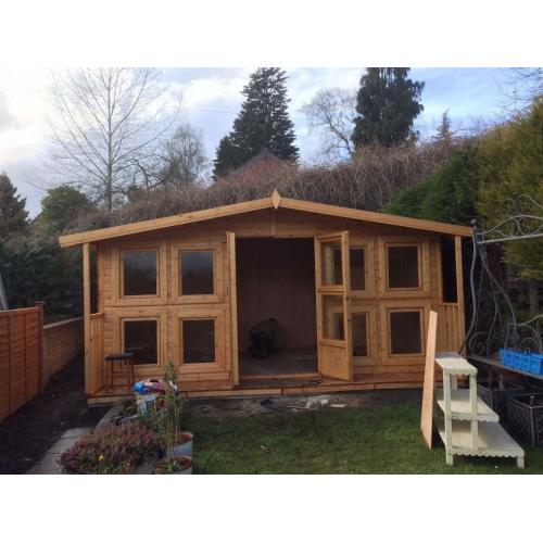garden sheds and summer houses made to order any size or spec delivered and installed nationwide