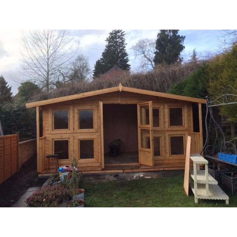 garden sheds and summer houses made to order any size or spec delivered and installed nationwide