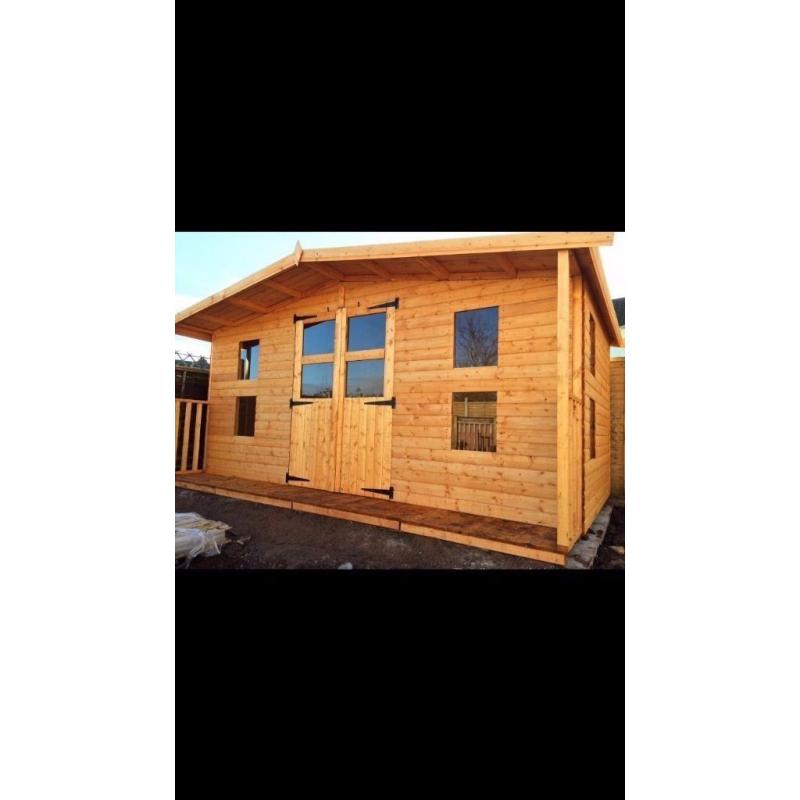 garden sheds and summer houses made to order any size or spec delivered and installed nationwide