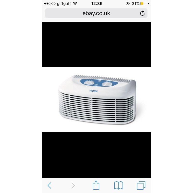 Vicks air purifier