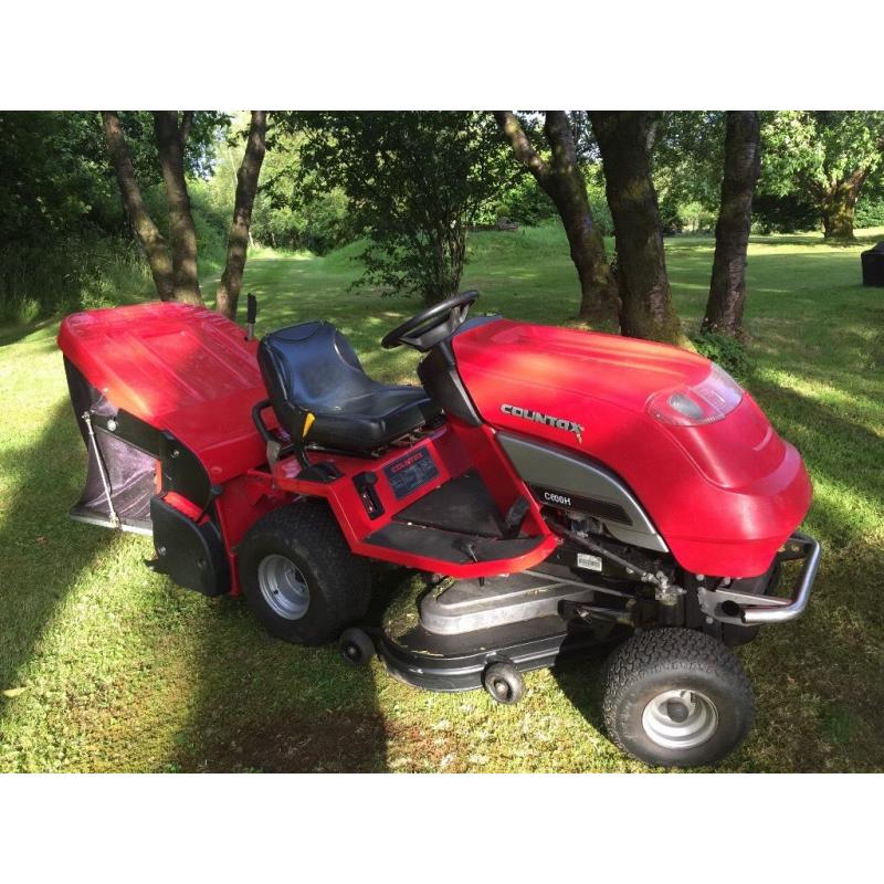 Countax C600H Ride-on Mower with Grass Collector