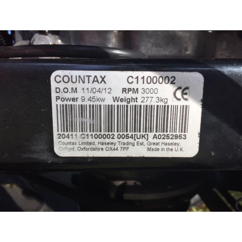 Countax C600H Ride-on Mower with Grass Collector