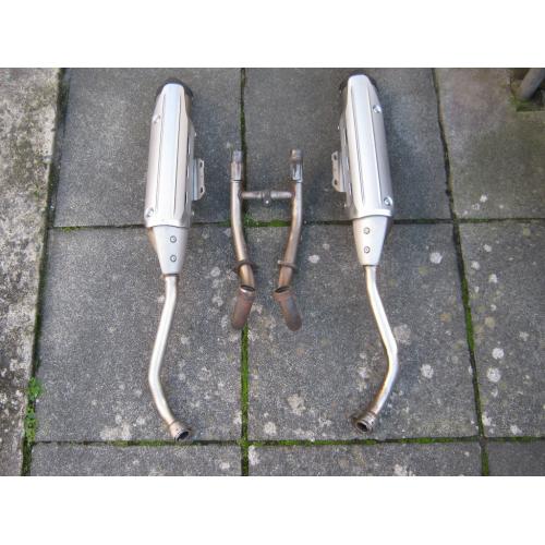 Genuine Yamaha XT660R / XT660X Full Exhaust System - XT 660