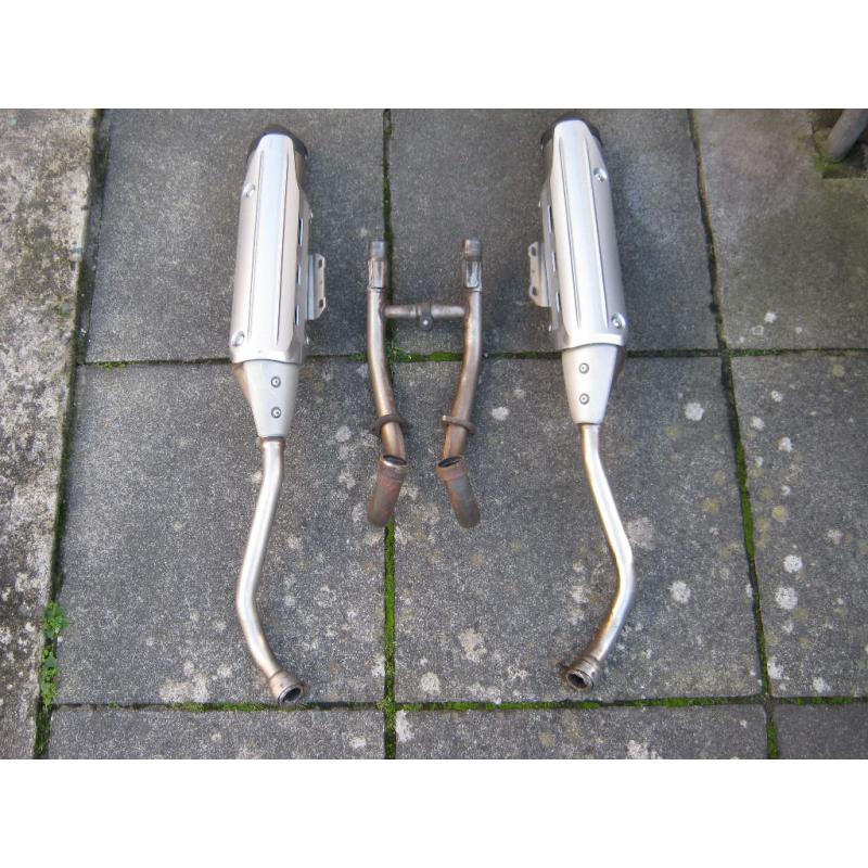 Genuine Yamaha XT660R / XT660X Full Exhaust System - XT 660