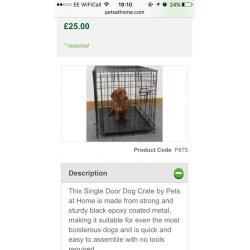 Small dog training cage