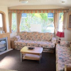 Lovely pre- owned 3 bedroom caravan including all 2016 site fees in Borth, mid-Wales