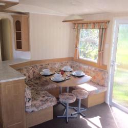 Lovely pre- owned 3 bedroom caravan including all 2016 site fees in Borth, mid-Wales