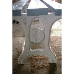 Early Victorian Cast Iron Table