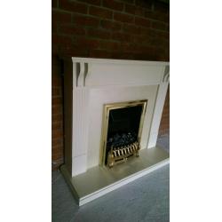 Electric fire and surround