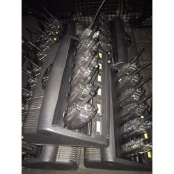 6 x Motorola GP340 UHF plus Charger ( 40 radios available )