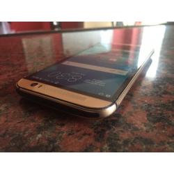 HTC ONE M8 gold unlocked! Excellent condition!