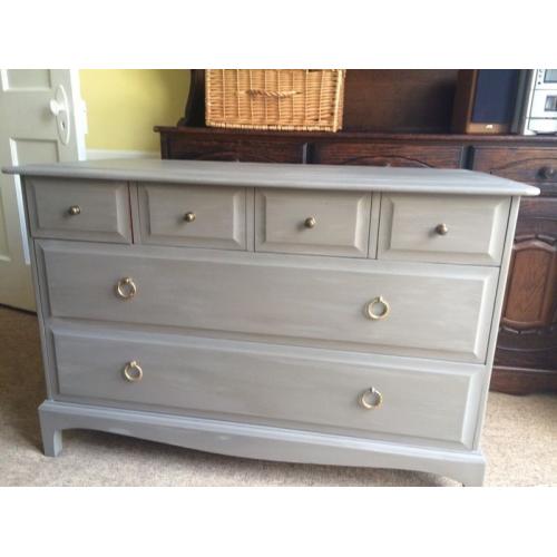 Refurbished Solid Mahogany Chest of Drawers / Can Deliver
