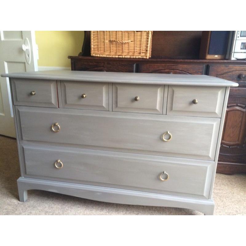 Refurbished Solid Mahogany Chest of Drawers / Can Deliver
