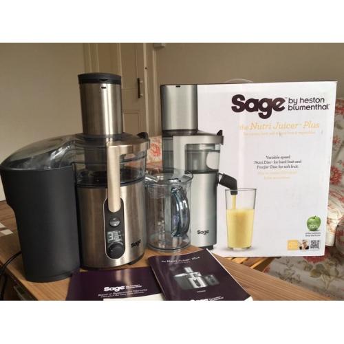 Sage Nutri Juicer Plus By Heston Blumenthal