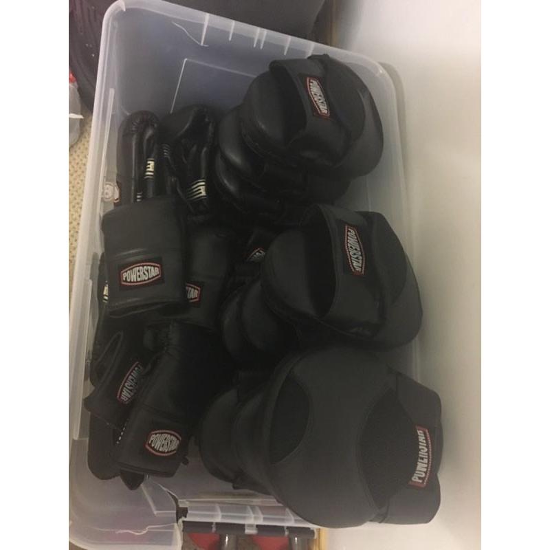 Boxing Gloves and Pads