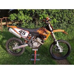 2010 KTM sxf 250cc Motocross Bike