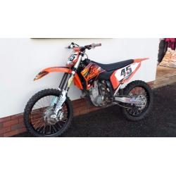 2010 KTM sxf 250cc Motocross Bike