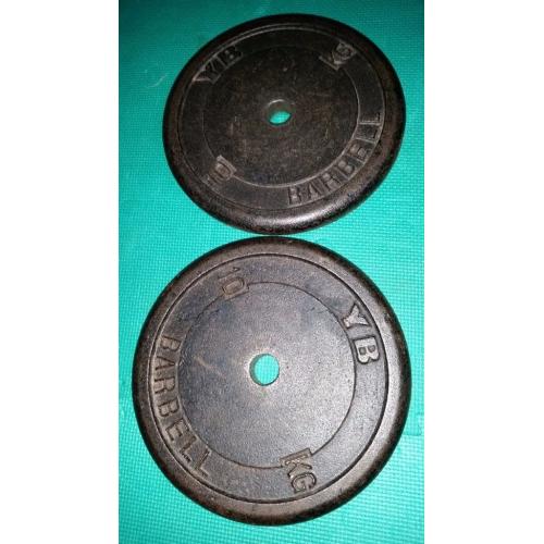 2x 10kg plates