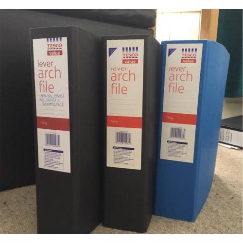 Lever arch files