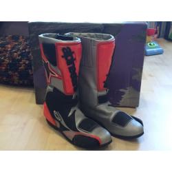 Alpine stars motorcycle boots