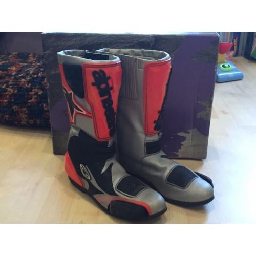 Alpine stars motorcycle boots