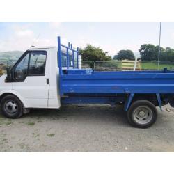 ford transit tipper