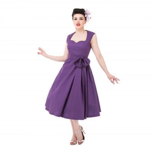 Purple bridesmaid dress