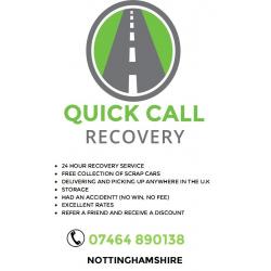 QUICK CALL RECOVERY, 24 HOUR SERVICE - 07464890138