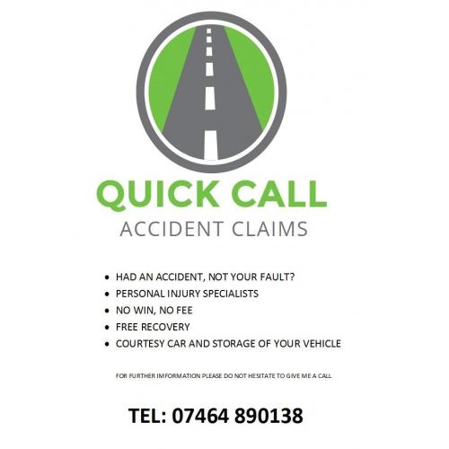 QUICK CALL RECOVERY, 24 HOUR SERVICE - 07464890138