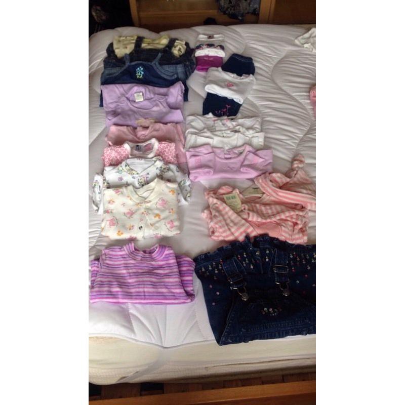 Baby girl clothes 0-3 mths
