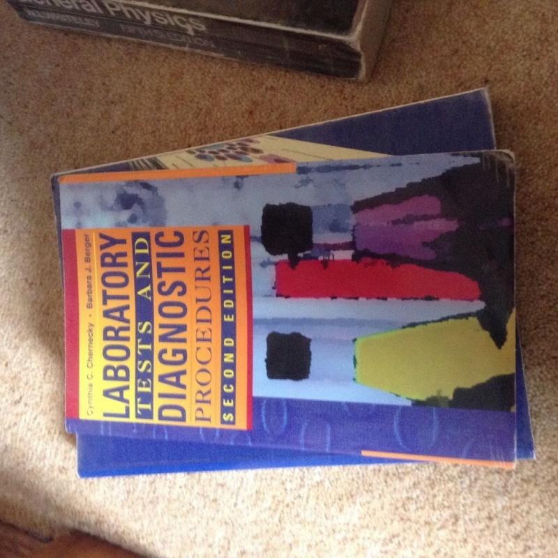 Laboratory test and diagnostic procedures book