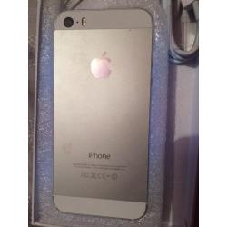 iPhone 5s 16gb White & Silver EE/Orange Sim Locked