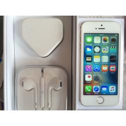 iPhone 5s 16gb White & Silver EE/Orange Sim Locked