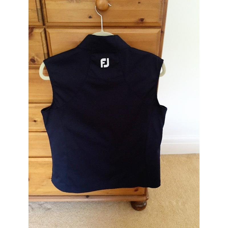 FootJoy, Ladies, Navy, Light Weight Golf Gillet / Wind Barrier, size - Small