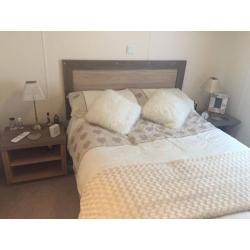 2 year old lodge + huge deck - Weeley bridge nr clacton - as new - fishing lake