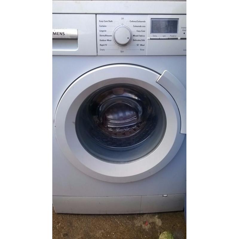 spares or repairs Siemens textile management washing machine