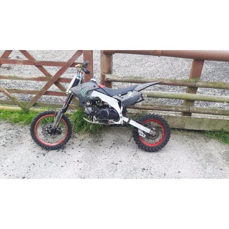 125cc pitbike 4 speed manual