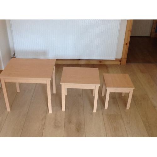 Nest of coffee tables