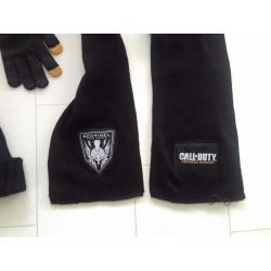 call of duty advanced warfare, hat, scarf and gloves set