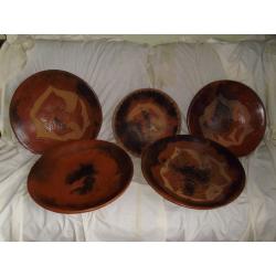 LARGE CLAY PLANTERS / BOWLS