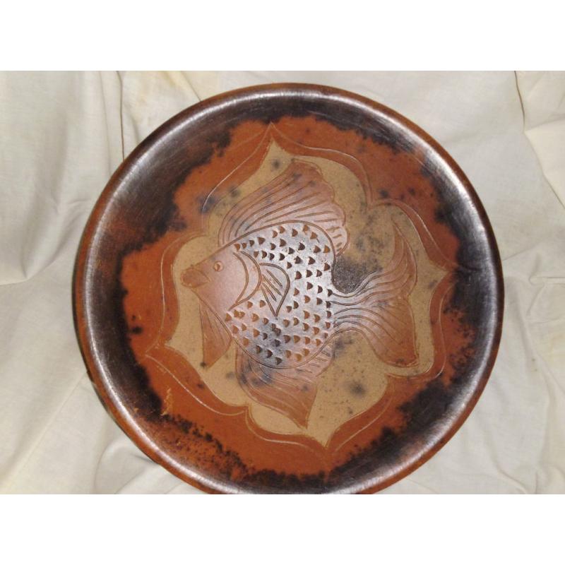 LARGE CLAY PLANTERS / BOWLS