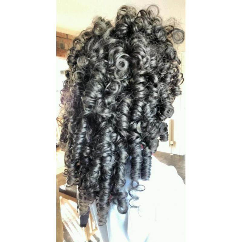Irish dancing wigs