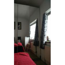 Tall Ikea Wardrobes (3 * 2 Doors and 1 * 1 door) with Glass doors