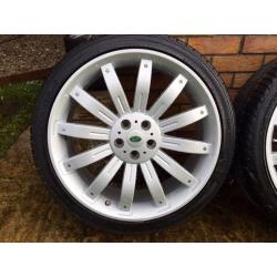 Range Rover 22" Overfinch Tiger Style Alloys
