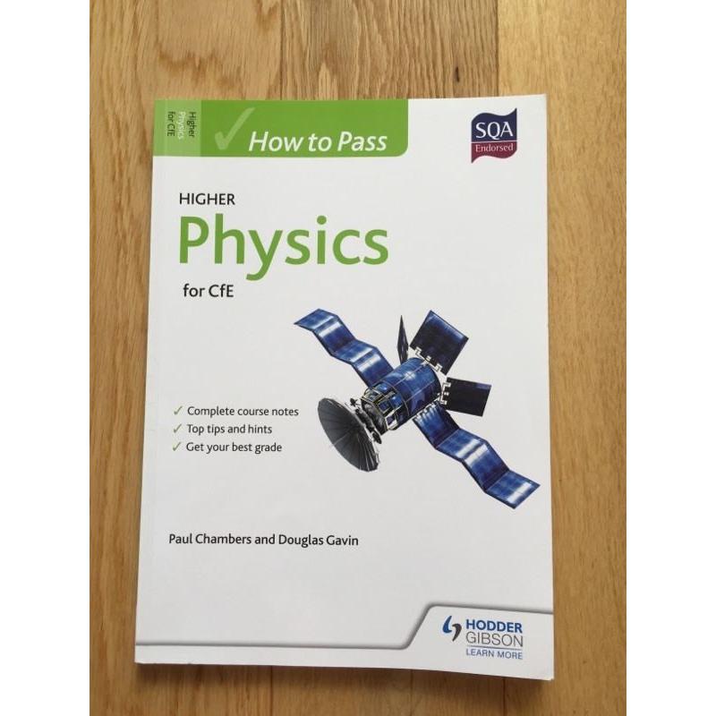 Higher physics for CfE success guide